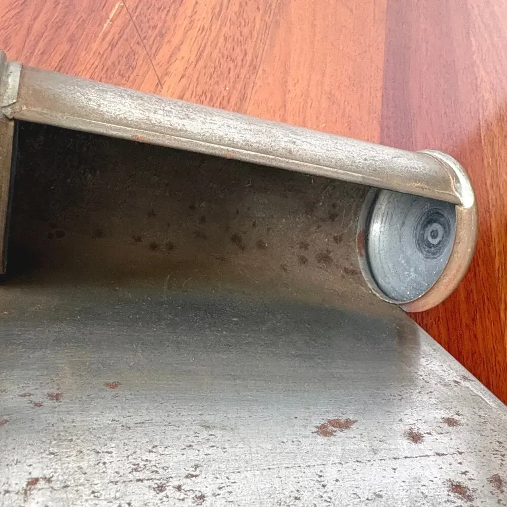 Vintage Metal Match Holder Wall Mount Fireplace Rustic Farmhouse Decor